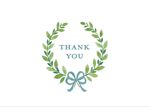 Thank You Wreath Thank You Notes - 8 Note Cards &amp; 8 Envelopes