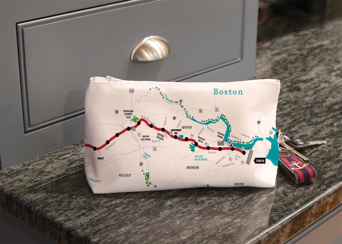 Makeup Bag Marathon Map