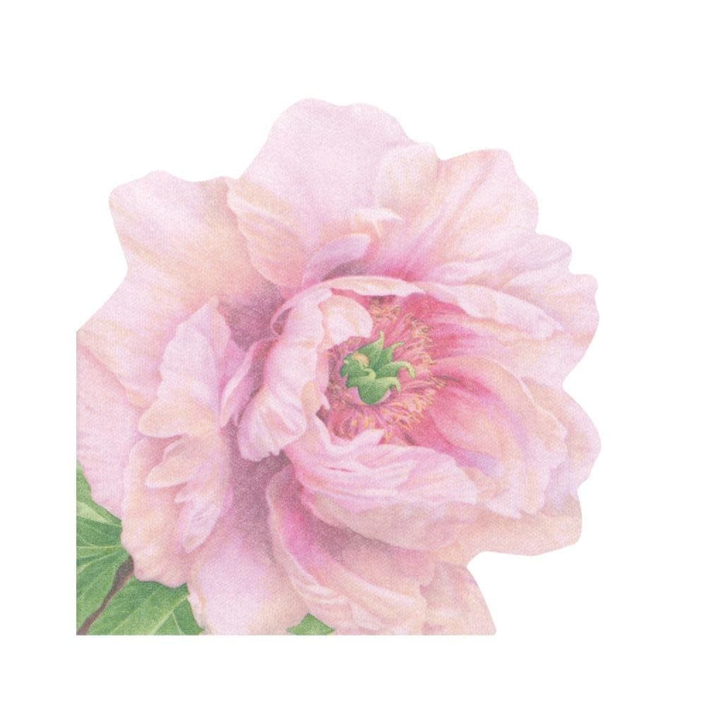 Blush Die-Cut Paper Linen Party Lunch Napkins - 15 Per Package