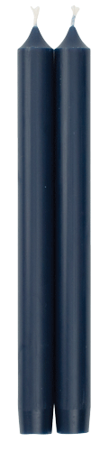 Straight Taper 12" Candles in Marine Blue - 2 Candles Per Package