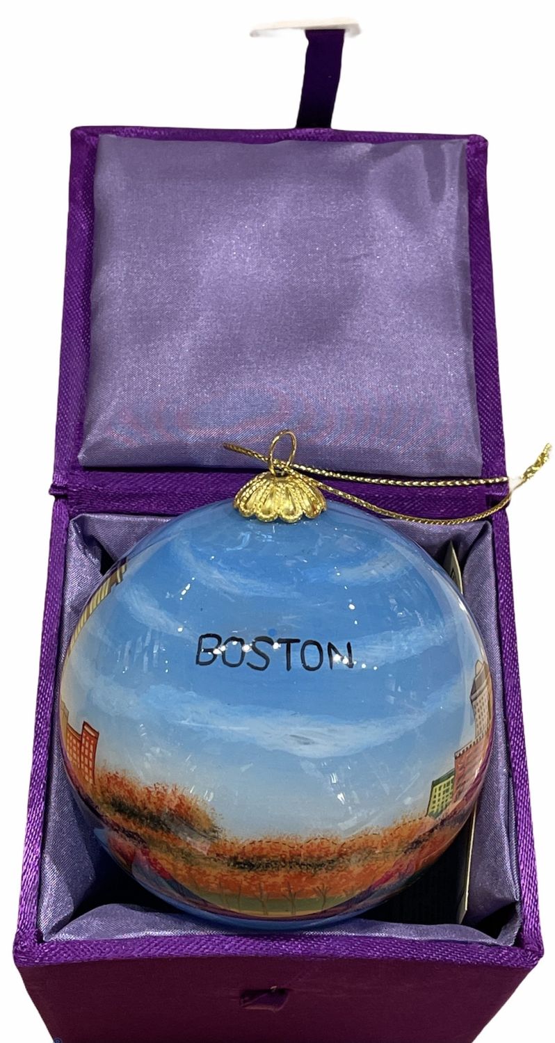 Boston Ornament Longfellow Bridge &amp; Boston Skyline