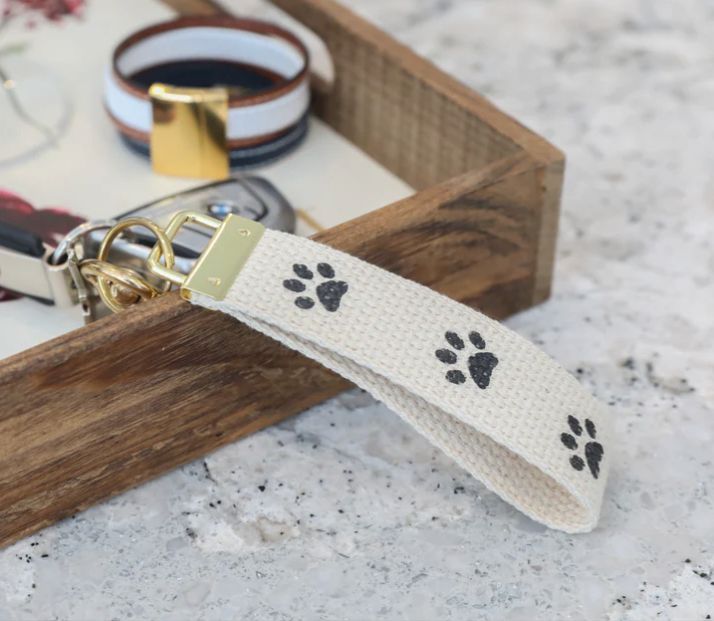 Keychain Paw Print