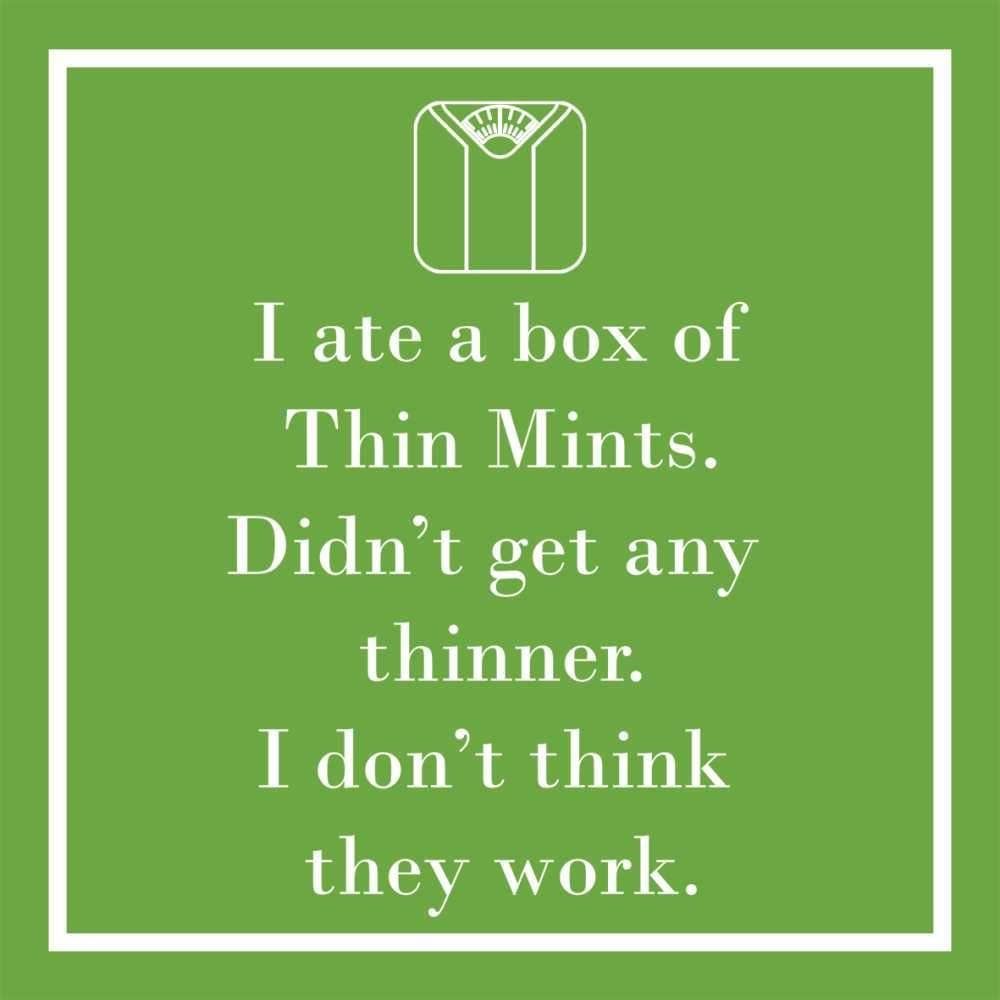 Thin Mints Beverage Napkins