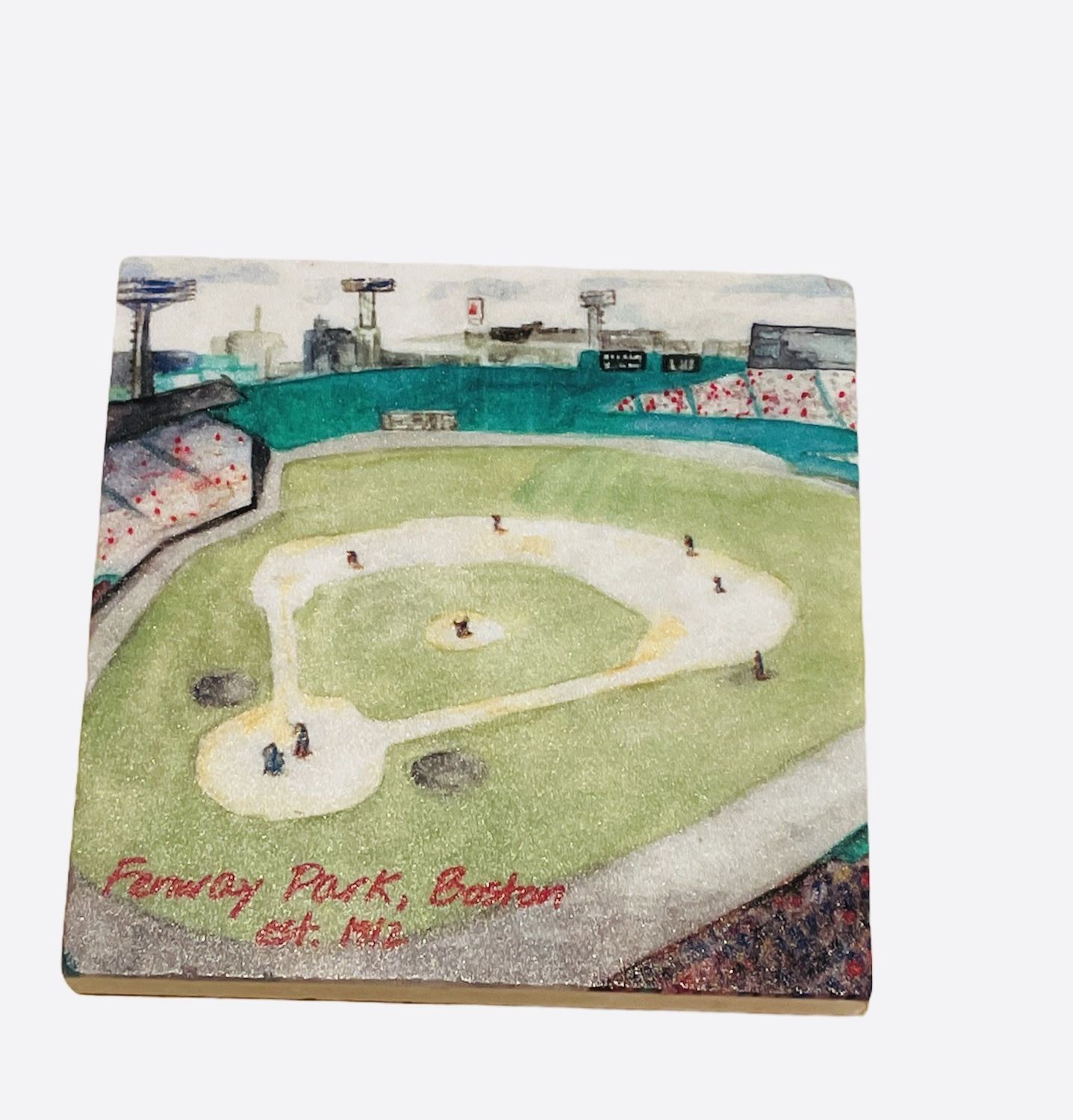 Fenway Park Marble Coaster