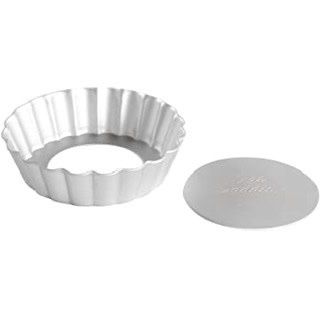 Fluted Tart Pan Removable Bottom 3.75”