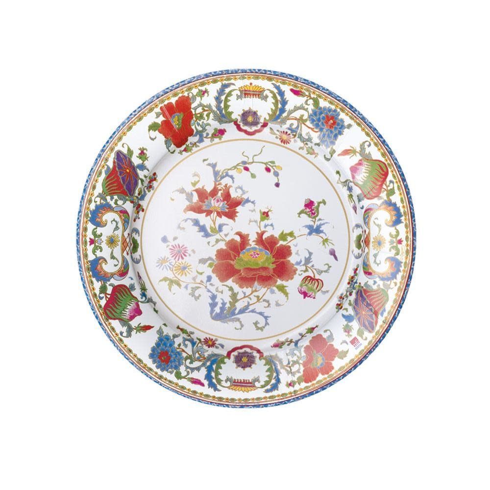 Chinese Ceramic Paper Salad &amp; Dessert Plates in White - 8 Per Package