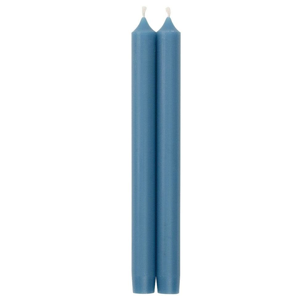 Straight Taper 12" Candles in Parisian Blue - 2 Candles Per Package