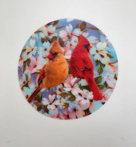 Dogwood Cardinals Jar Opener