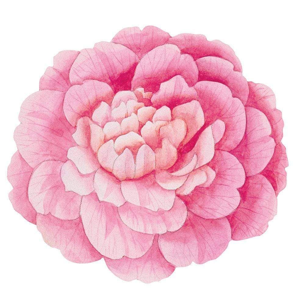 Camellia Die-Cut Placemat - 1 Per Package
