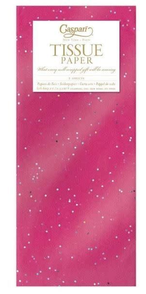Solid Tissue Paper in Pink Gemstone - 4 Sheets Included