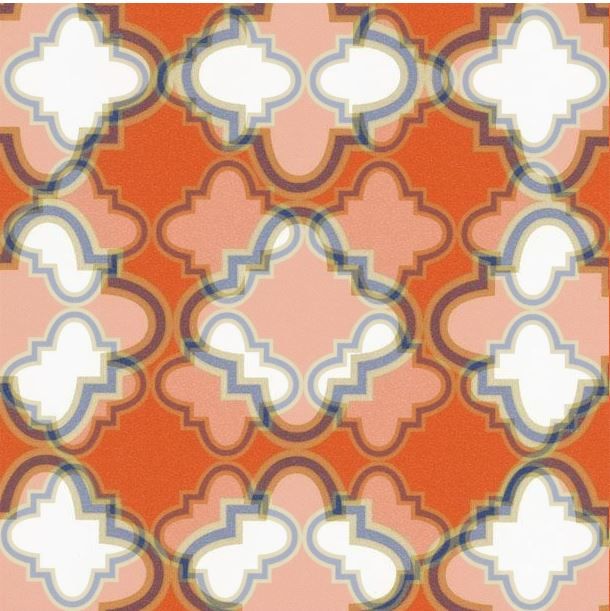 Casablanca Gift Wrapping Paper in Coral - 30" x 5' Roll