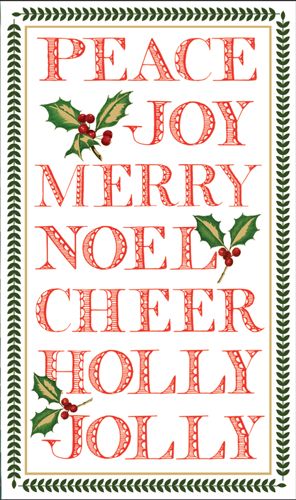 Yuletide Cheer TTop Paper Match Boxes