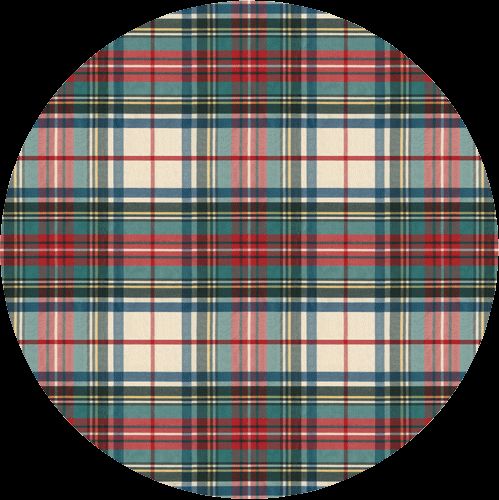 Dress Sterwart Tartan Die-Cut Placemat
