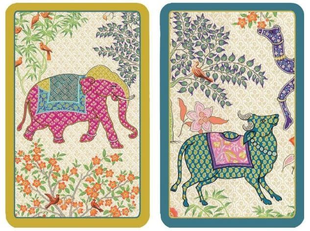 Le Jardin De Mysore Large Type Playing Cards - 2 Decks Included