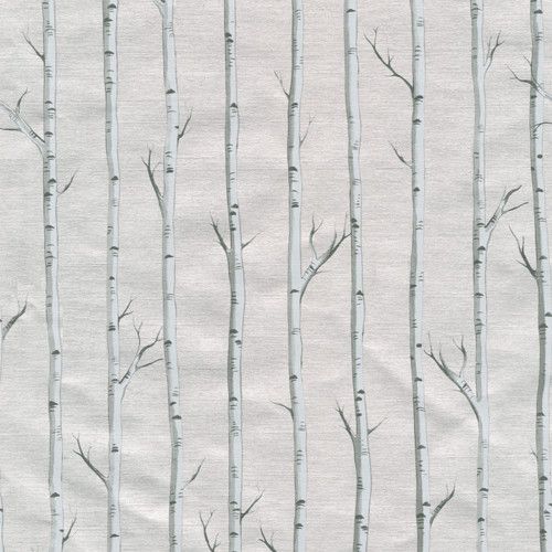 Birch Gift Wrapping Paper in Silver Foil - 30" x 8' Roll