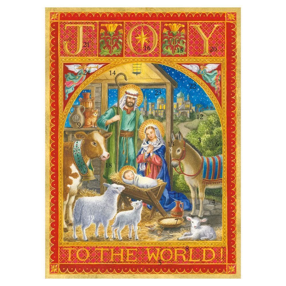 Joy to the World Advent Calendar - 1 Each