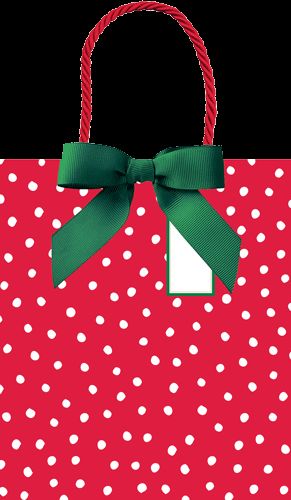 Painted Dots Large Gift Bag - 1 Each