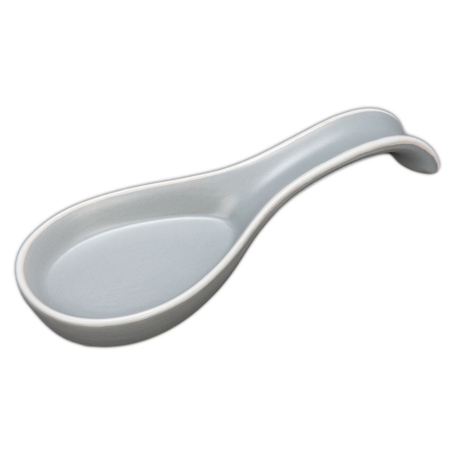 Spoon Rest Jumbo 9.5" Stone