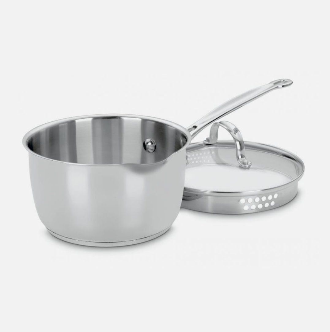 Chef's Classic Saucepan w/lid 2qt Cook &amp; Pour