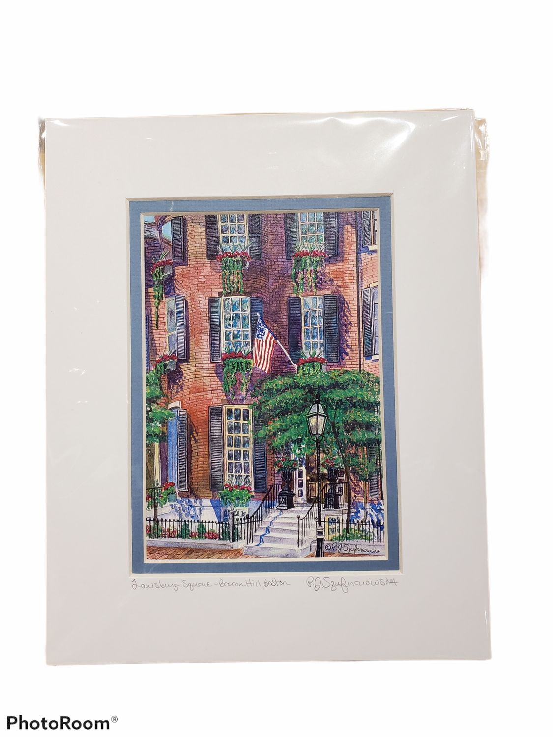 8x10 Print of Louisburg Square