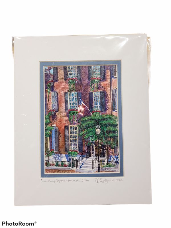 8x10 Print of Louisburg Square