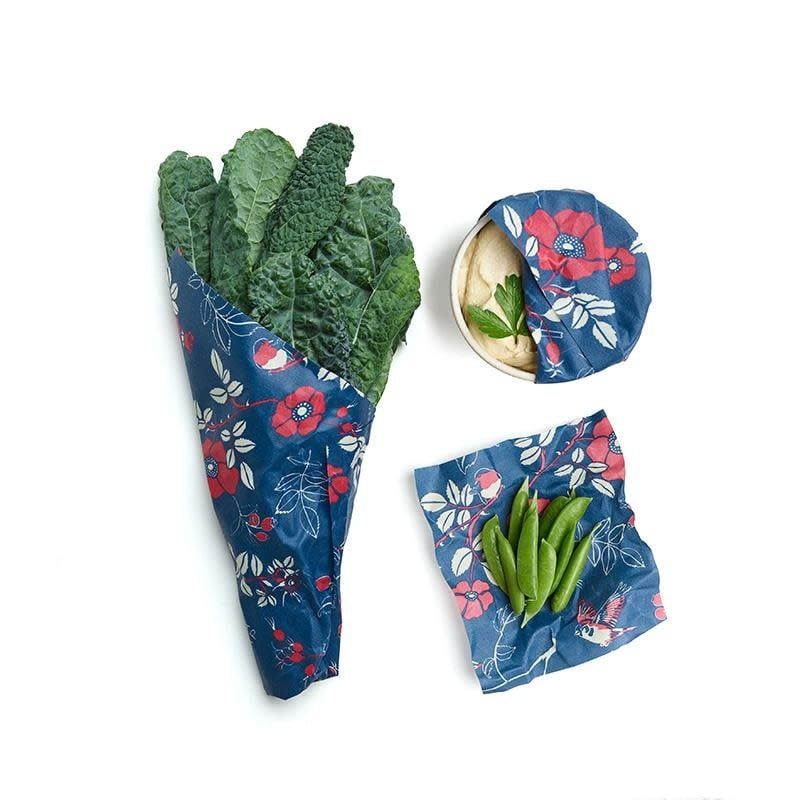 Assorted Sizes in Terra Botanical Print - Pack of 3