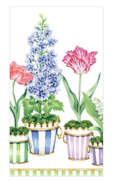 Window Garden Paper Guest Towel Napkins - 15 Per Package