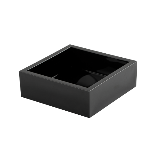 Acrylic Cocktail Napkin Holder in Black - 1 Each