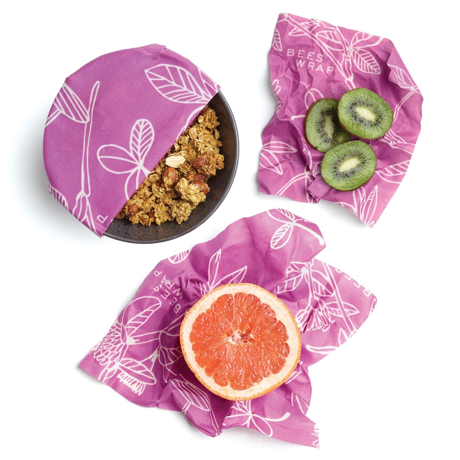 Assorted Sizes in Clover Print - Pack of 3