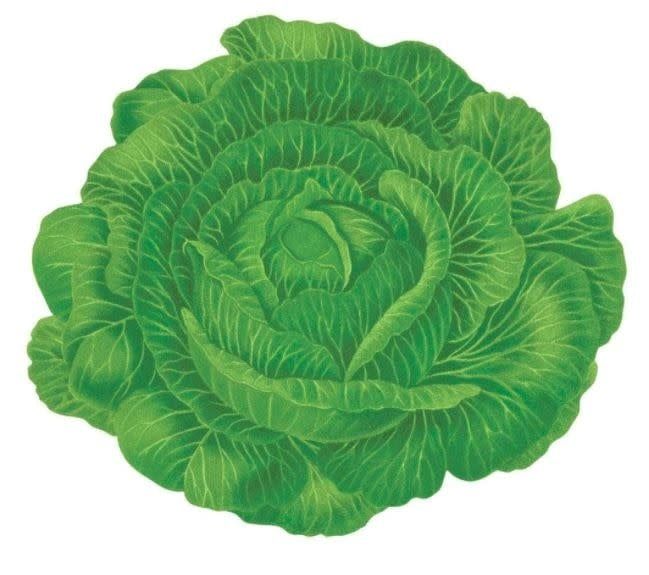 Cabbageware Die-Cut Placemat - 1 Per Package