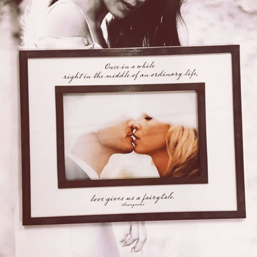 Once In A While Life Gives You 4"x 6"H Photo Frame