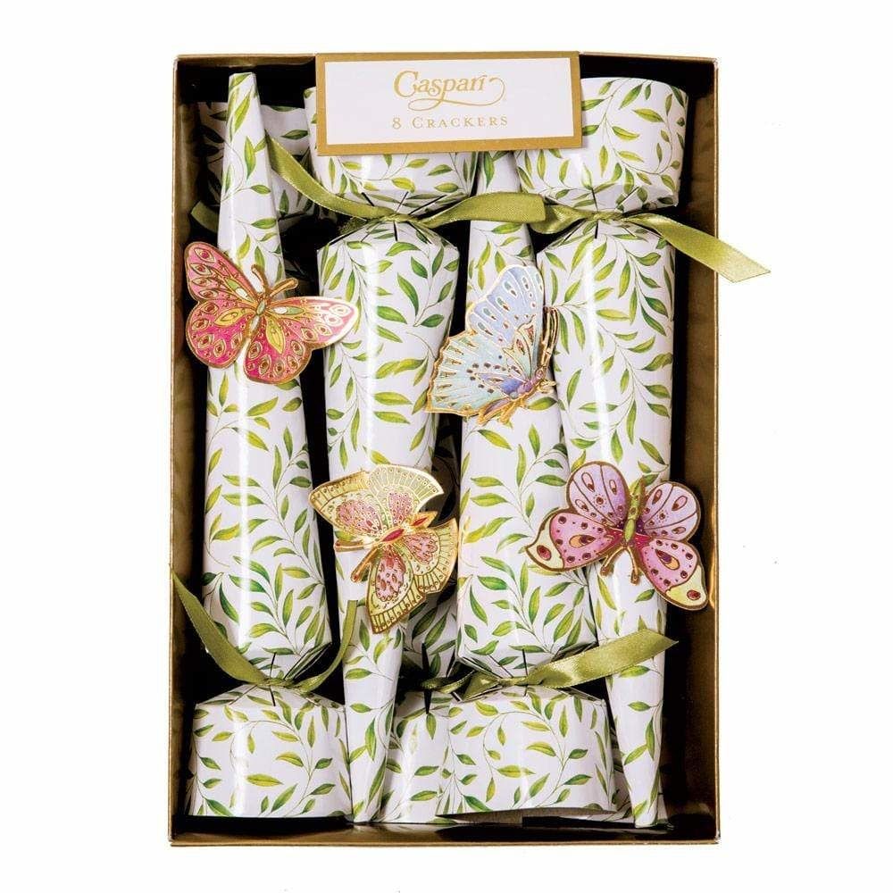 Jeweled Butterflies Cone Celebration Crackers - 8 Per Box
