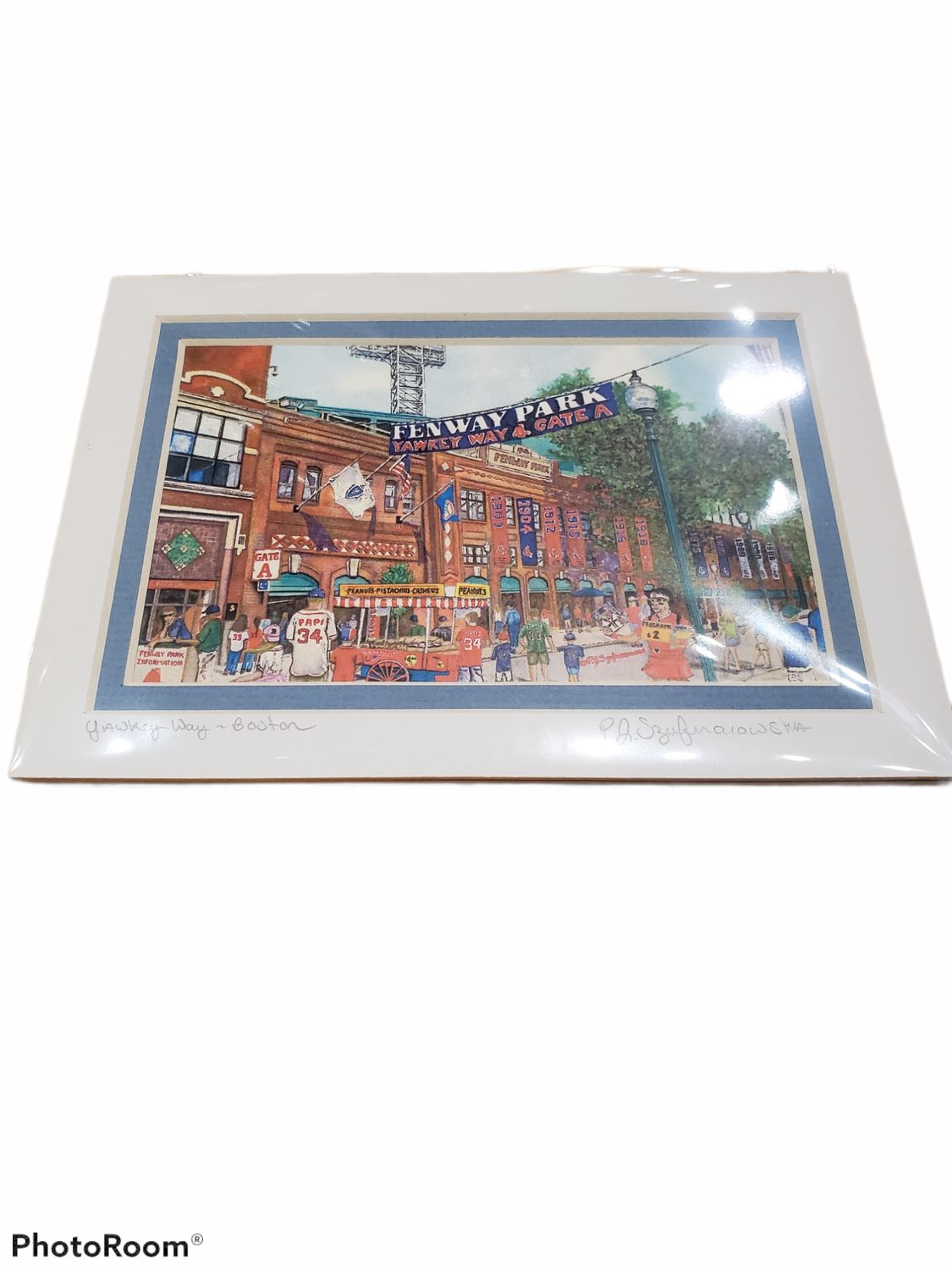 5x7 Print of Yawkey Way
