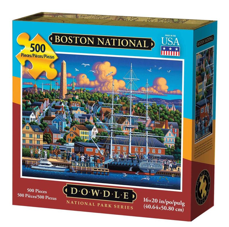 Boston Historical National Park Series 500 Piece Puzzle