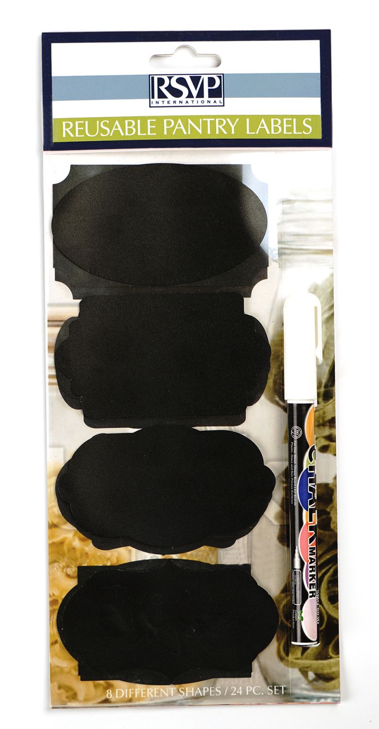 Reusable Pantry Labels Set of 24