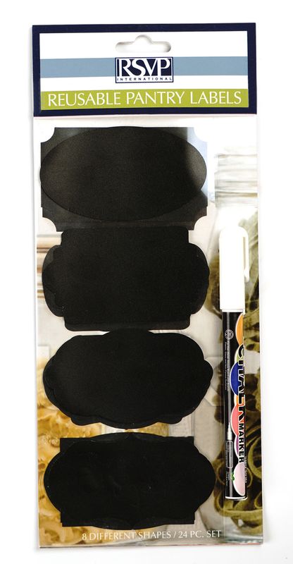 Reusable Pantry Labels Set of 24