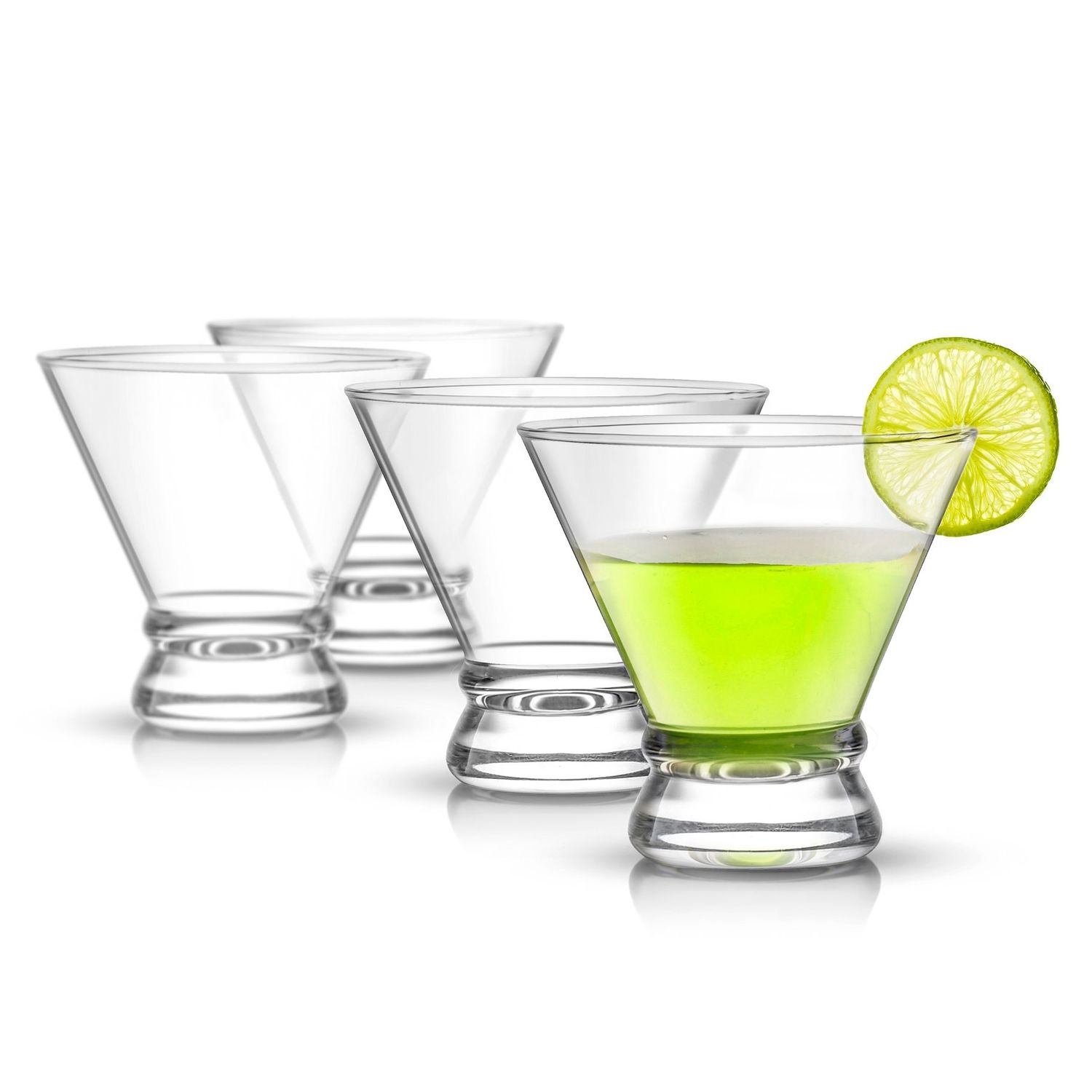 Afina Ribbon Martini Glasses Set of 4