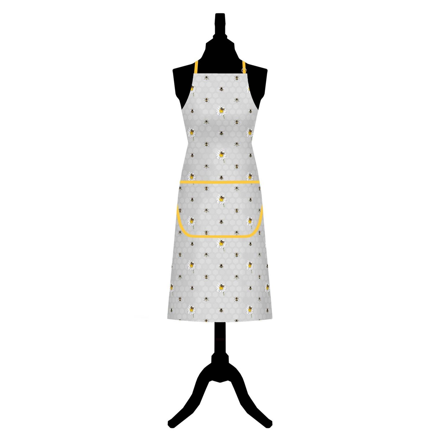 Bee Happy Cotton Apron
