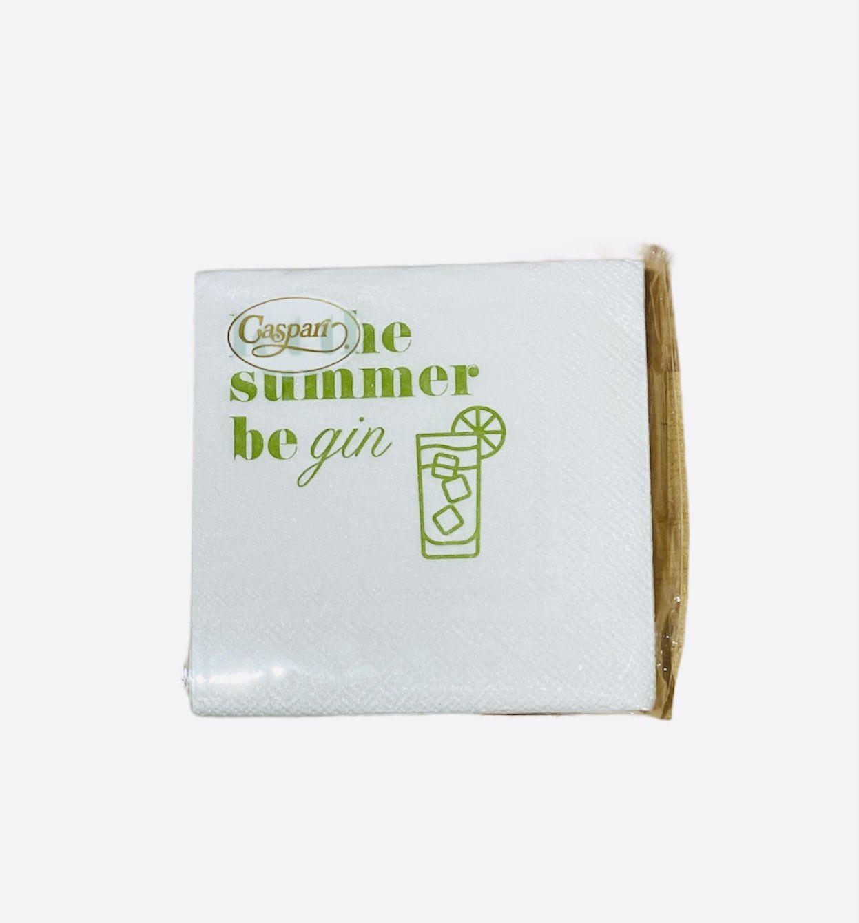 Let The Summer Be Gin Cocktail Napkins - 24 per package