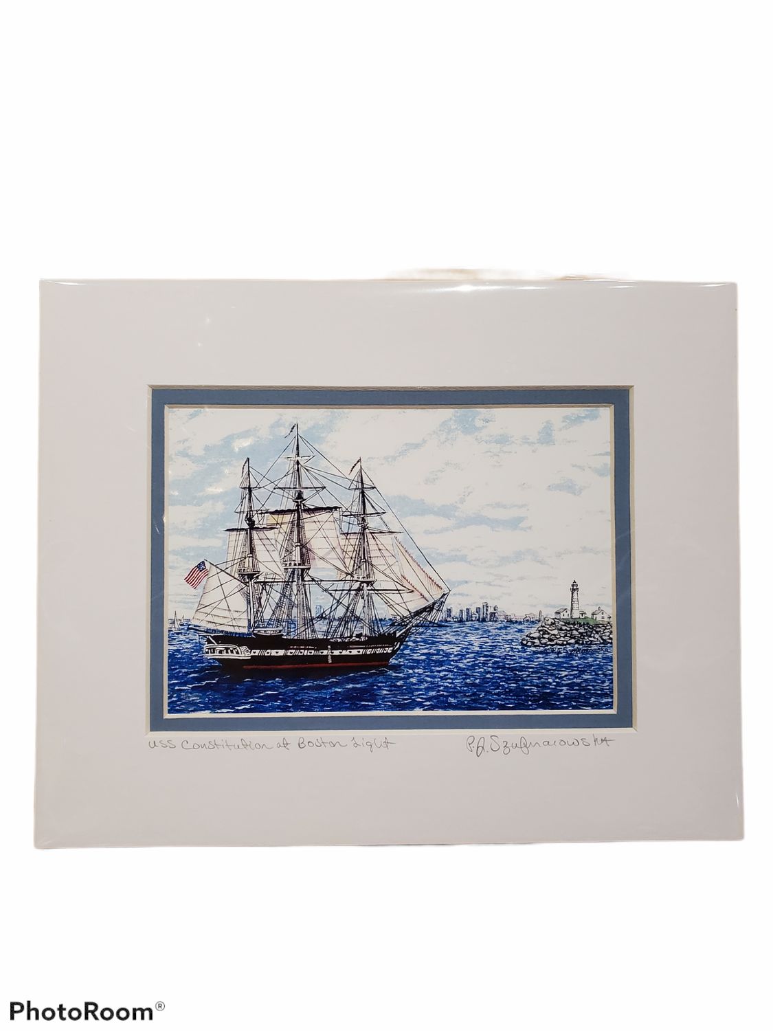 8x10 Print of USS Constitution