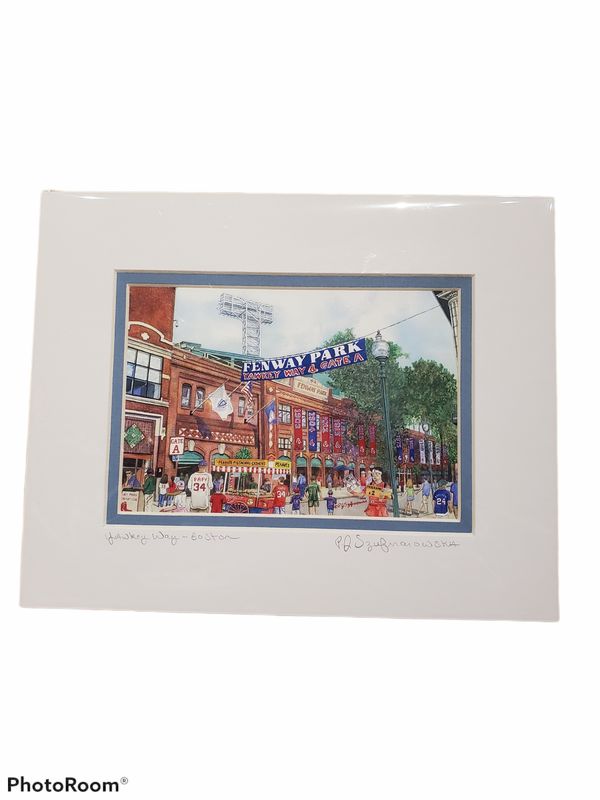 8x10 Print of Yawkey Way
