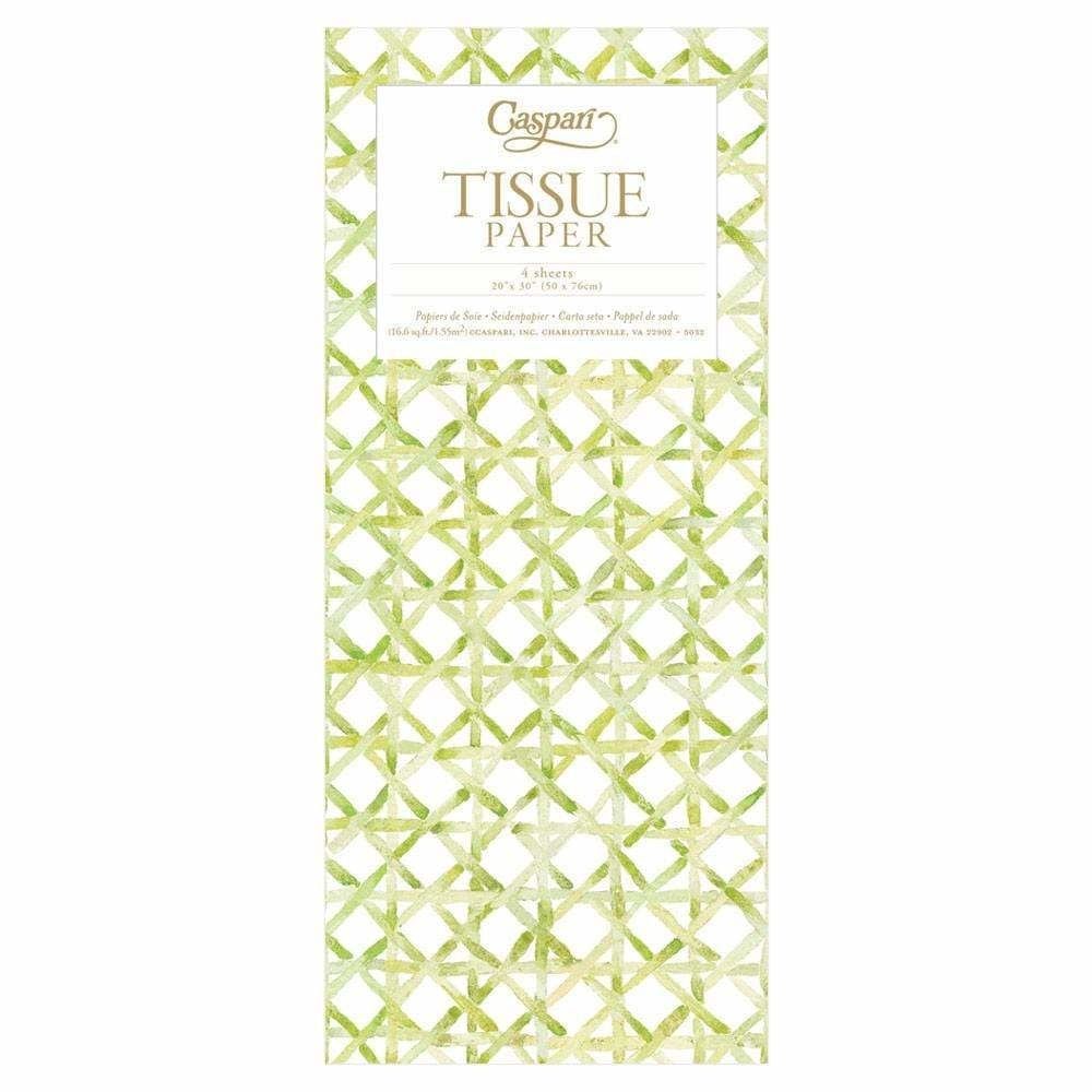 Holly Trellis Tissue Paper - 4 Sheets Included