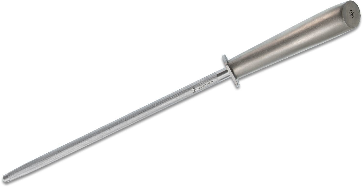 Honing steel 9" Brushed SS handle