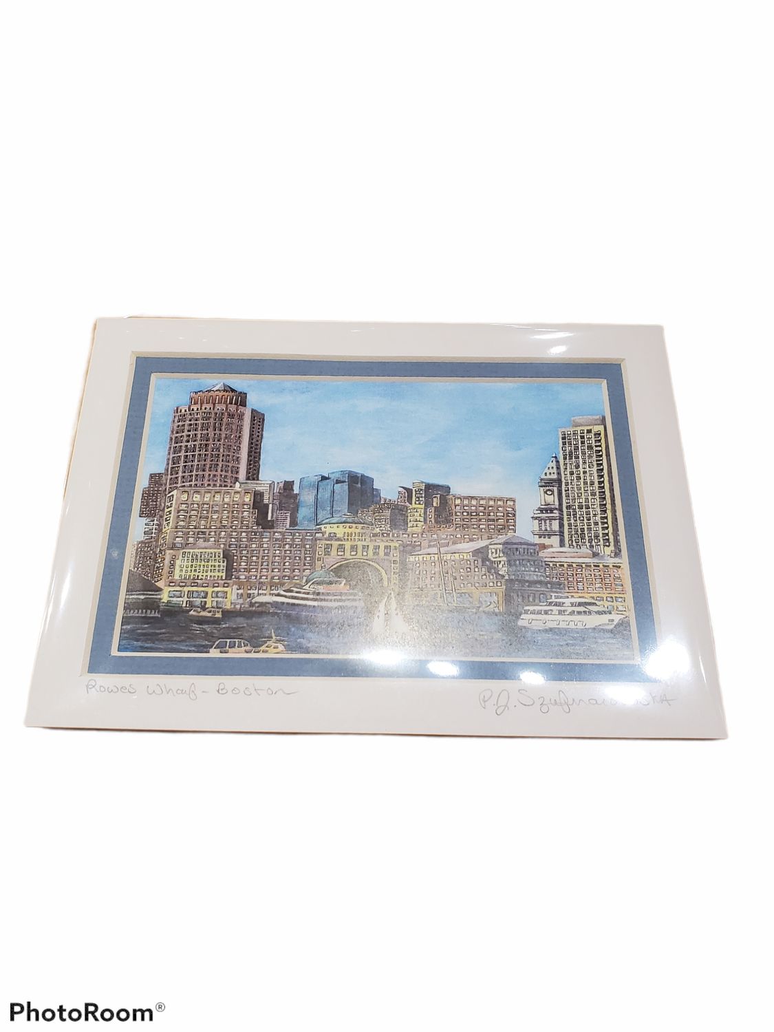 5x7 Print of Rowes Wharf