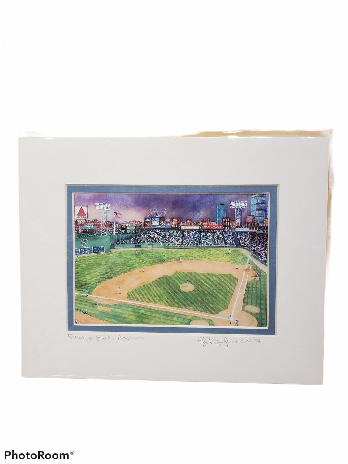 8x10 Print of Fenway Park