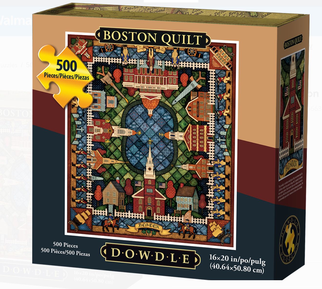 Boston Quilt 500 Piece Puzzle