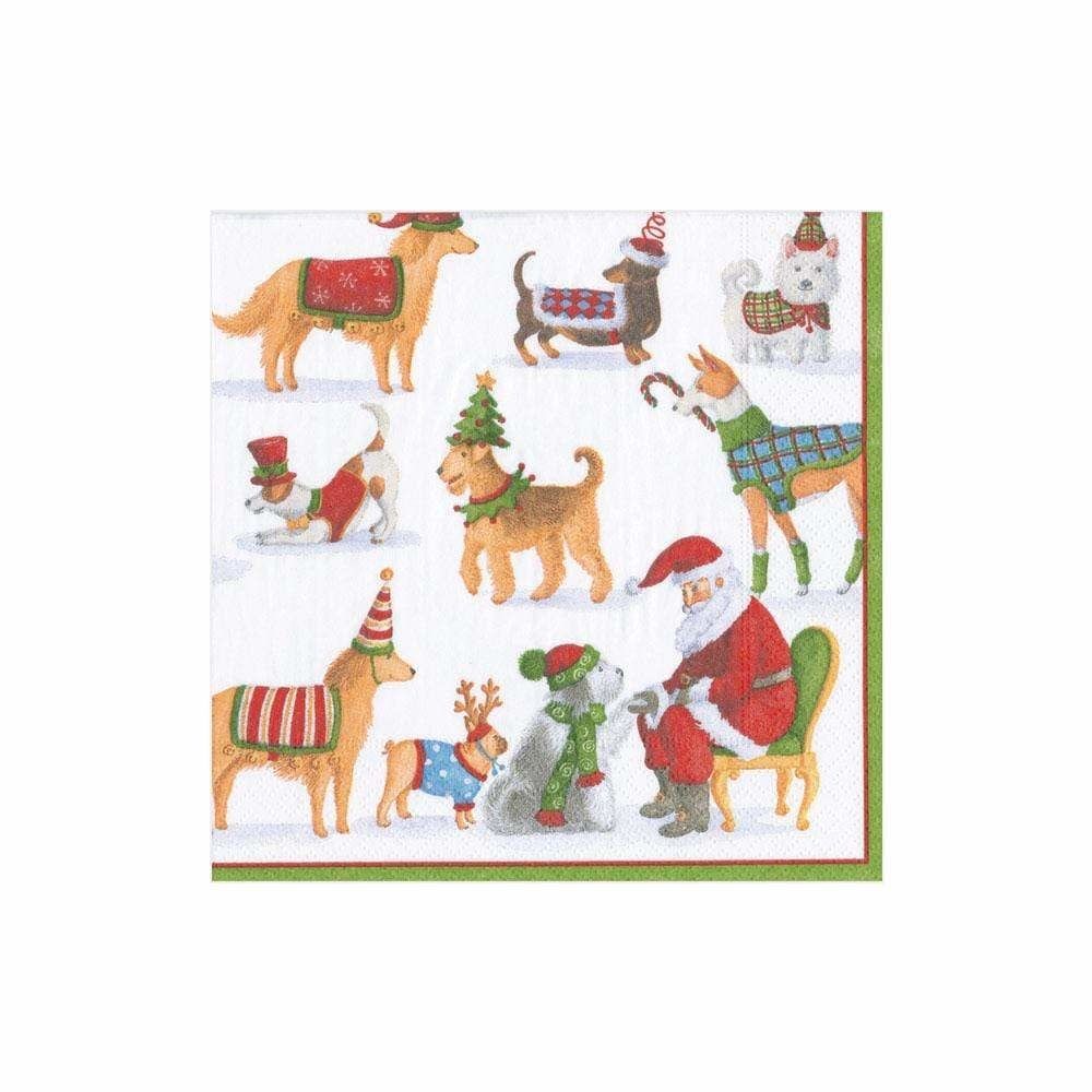 Waiting For Santa Paper Cocktail Napkins - 20 Per Package