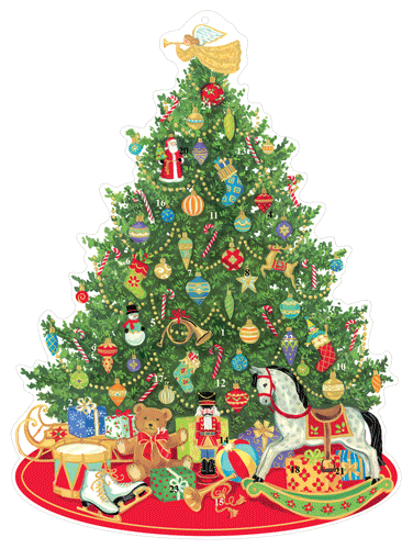 Oh Christmas Tree Advent Calendar - 1 Each