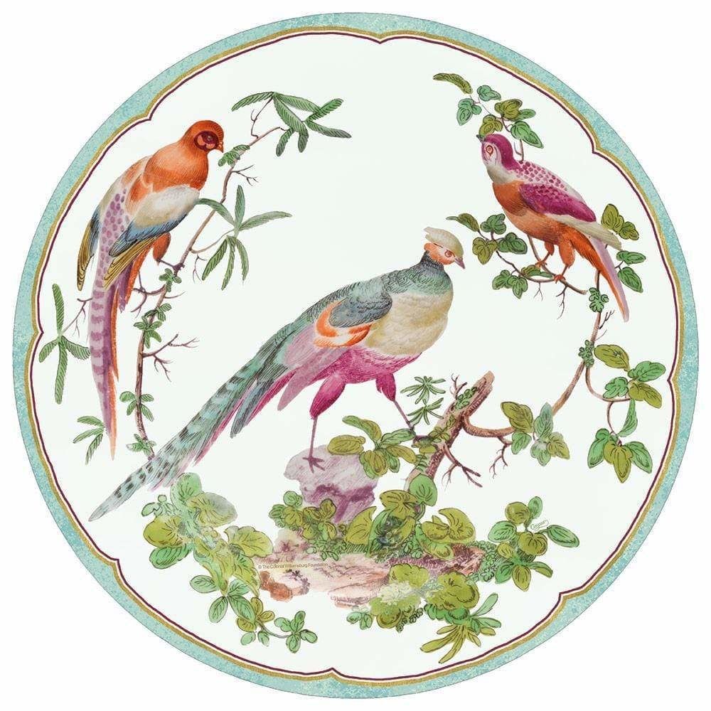 Chelsea Birds Die-Cut Placemat - 1 Each