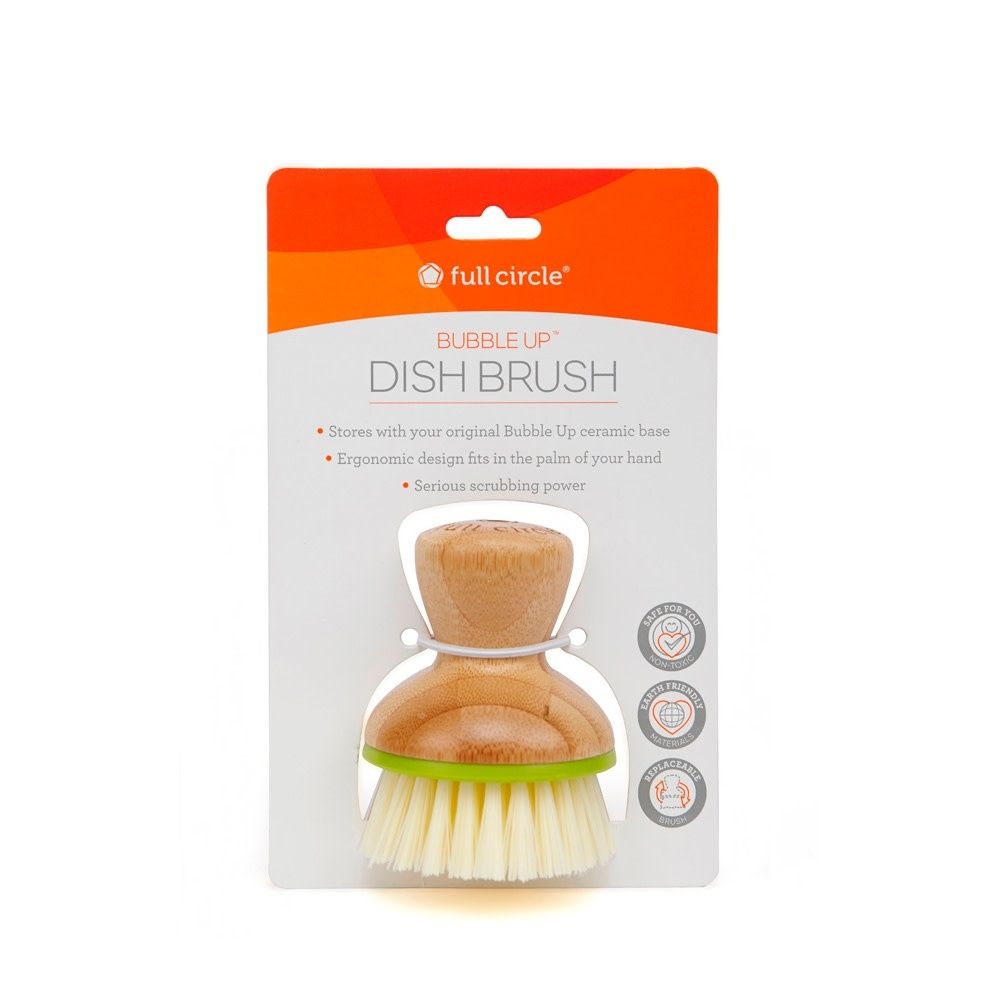 Bubble Up Dish Brush Green
